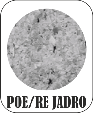 POE/RE JADRO RE pena je recyklovaná drvená polyuretánová pena a vyrába sa spájaním rôznych materiálov pod silným tlakom. RE pena dodáva matracom vyššiu tuhosť a teda aj nosnosť. Touto penou je tvorené jadro matraca.